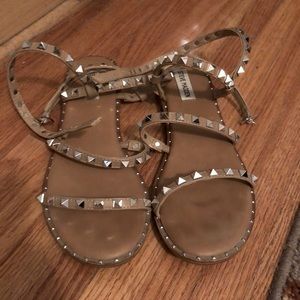 Steve Madden Travel Tan Sandals